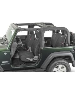 Diver Down Jeep License  Jeep License Jeep License Front and Rear Neoprene Seat Covers for 07-18 Jeep Wrangler JK 2-Door