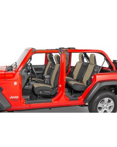 Diver Down  Front and Rear Neoprene Seat Covers for 18-25 Jeep Wrangler JL Unlimited 4-Door