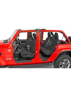 DIVER DOWN NEO SEAT COVER BLK JLU W/ RR ARMREST w/Console Cover