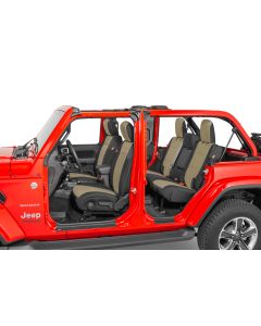 DIVER DOWN NEO SEAT COVER TAN JLU W/ RR ARMREST w/Console Cover