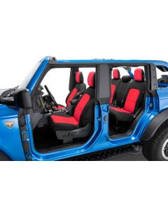 Diver Down  Front & Rear Neoprene Seat Covers w/o Armrest for 21-26 Ford Bronco 4-Door 