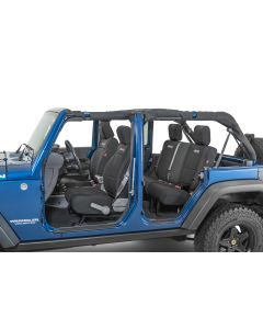Diver Down Jeep License  Jeep License Jeep License Front and Rear Neoprene Seat Covers for 07-18 Jeep Wrangler JK Unlimited 4-Door