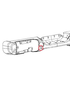 6MH83RXFAB - MOPAR BEZEL PARK DISTANCE JL LT CENTER