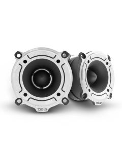 DS18 PRO-TW120 3” PRO Aluminum Super Bullet Tweeter – 240 Watts with Built in Crossover in Silver 