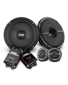 DS18 ZXI-62C ZXI 6.5" 2- Way Component Speaker System with Kevlar Cone | 120 Watts Rms 4-Ohm 