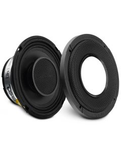 DS18 PRO-HY6.4MSL PRO 6.5" Shallow Coaxial Hybrid Mid-Range Loudspeaker with Built-in Driver | 150W RMS 4-Ohm 