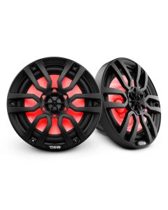 DS18  NXL 8" 2-Way Coaxial Marine Speaker with LED RGB Lights  