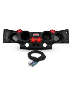 DS18  Overhead Bar System with 4 PRO-TW4L Tweeters & 2 Drivers PRO-DRNSC1.5  for 07-18 Jeep Wrangler JK