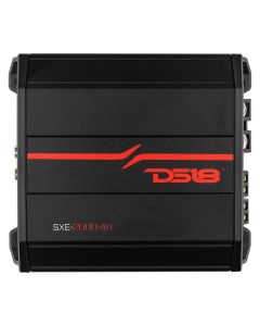 DS18 SXE-2000.4D/BK SXE Class D 4-Channel Amplifier 4 x 100 Rms at 4-Ohm 2000 Watts 