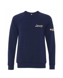 Jeep Merchandise  Mens Freedom to Roam Sweatshirt in Navy 