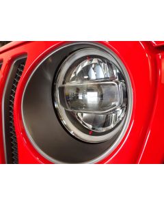 DV8 Offroad HLCJL-01 LED Headlight Pair for 18-21 Jeep Wrangler JL & Gladiator JT