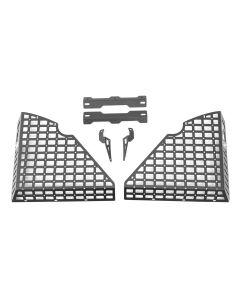 DV8 Offroad MPJK-02 Pocketed Rear Window MOLLE Panels for 07-18 Jeep Wrangler JK Unlimited 4-Door