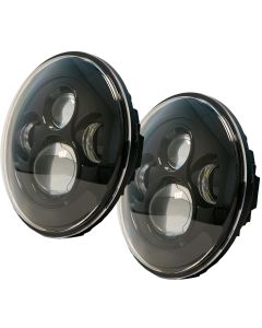 DV8 Offroad HL7JK-01 LED Projector Headlights for 07-18 Jeep Wrangler JK