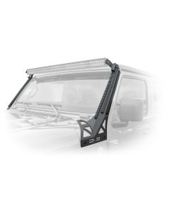 DV8 Offroad D-JL-190052-PIL Picatinny Rail A Pillar Light Mount Pair for 18-21 Jeep Wrangler JL and Gladiator JT