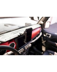 DV8 Offroad DMJL-01 Digital Device Dash Mount for 18-23 Jeep Wrangler JL & Gladiator JT
