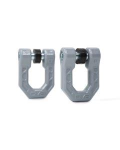 DV8 Elite Series D-Ring Shackles - Pair - Grey