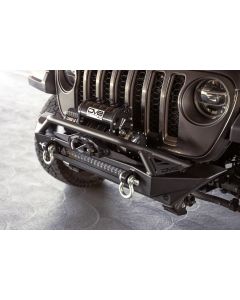 DV8 Offroad FBJL-11 FS-1 Series Front Stubby Bumper for 07-23 Jeep Wrangler JK, JL & Gladiator JT