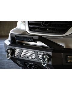 DV8 Offroad LBUN-01 Bull Bar with LED Light Bar Mount for 21-26 Ford Bronco for MTO Series Front Bumpers