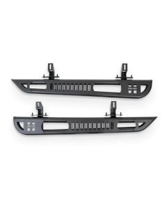 DV8 Offroad SRJL-10 OE Plus Side Steps for 18-24 Jeep Wrangler JL 2-Door