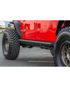 DV8 Offroad SRGL-02 Bolt-on Side Step Sliders for 2020 Jeep Gladiator JT