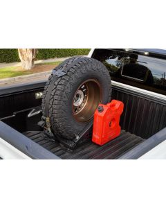 DV8 Offroad UNBM-01 Truck Bed Universal Tire Carrier & Accessory Mount 