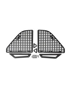 DV8 Offroad MPJL-01 Rear Window MOLLE Storage Panels for 18-23 Jeep Wrangler JL Unlimited 4-Door