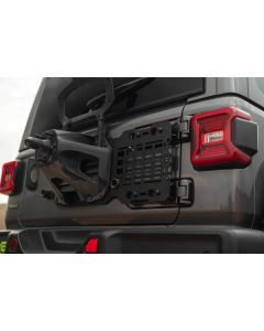 DV8 Offroad TCJL-04 Tailgate Reinforcement MOLLE Panel for 18-25 Jeep Wrangler JL 