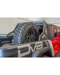 DV8 Offroad TCGL-02 Stand Up In-Bed Tire Carrier  for 20-22 Jeep Gladiator JT