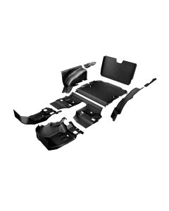 Armorlite B1013644-BLK1-AA Full Vehicle Replacement Flooring for 11-18 Jeep Wrangler JK 2-Door