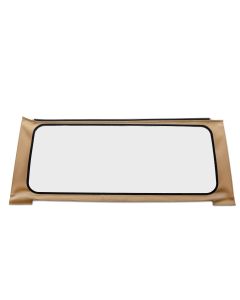 OE JL Replacement Windows - Jeep 2018-23 Wrangler JL (Rear; 2-Door or 4-Door; Tan Twill; Clear)