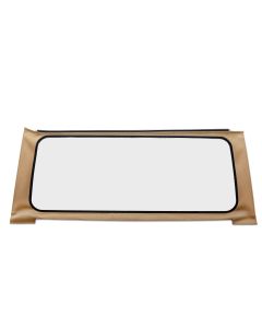 OE JL Replacement Windows - Jeep 2018-23 Wrangler JL (Rear; 2-Door or 4-Door; Tan Twill; Clear)