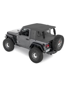 Halftop Conversion Kit - '18-22 Wrangler JL 2-Door (Black Diamond)