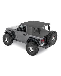 Halftop Conversion Kit - '18-22 Wrangler JL 2-Door (Black Diamond)