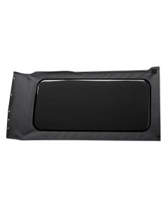 OE JL Replacement Windows - Jeep 2018-23 Wrangler JL (Quarter Right Hand; 2-Door; Black Vinyl; Tinted)