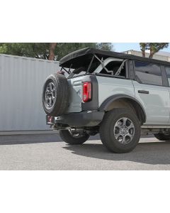 Vulcan Series 3 IN to 2-1/2 IN Stainless Steel Axle-Back Exhaust System Polished Ford Bronco 21-24 2.3L/V6-2.7L