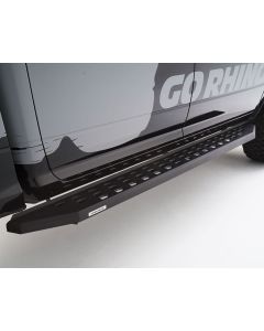 GO RHINO RB20 RUNNING BOARDS JT TEXT BL