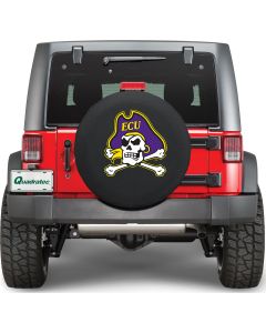HBS TIRE COVER E CAROLINA 34X8 BLK