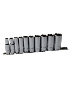 Eastwood  10-Piece Drive SAE Deep Socket Set 