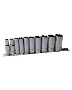 Eastwood 10-Piece Drive SAE Deep Socket Set