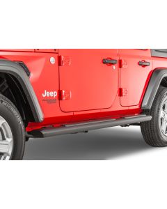 Mopar 82215329AB Tubular Side Steps for 18-24 Jeep Wrangler JL Unlimited