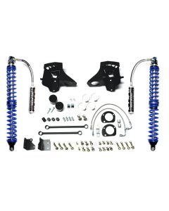 EVO-1108BA - Front Bolt on Coilover Kit Black (With C/Os) w/ Compression Adjusters for Wrangler JK/JKU