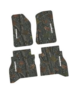 20-24 Jeep Gladiator Front and RearTire Tread/Scorched Earth Scene w/ Mojave Insert - Rugged Woods w/ White insert