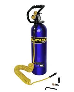 15LB CO2 TANK BASIC PKG 250PSI BLUE