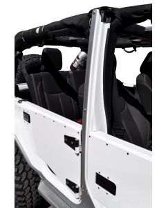 EVO Manufacturing  Rockskin B Pillar Armor for 07-18 Jeep Wrangler Unlimited JK