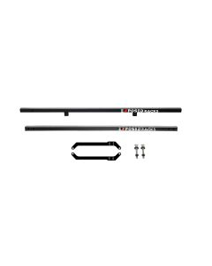 Exposed Racks 8-00-9606-BK Solid Crossbar Roof Rack for 07-18 Jeep Wrangler JK 2-Door Under Soft Top