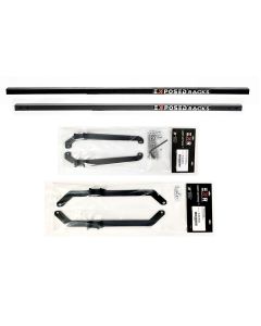 Exposed Racks  Under Soft Top Roof Rack for 18-20 Jeep Wrangler JL 2-Door & Gladiator JT