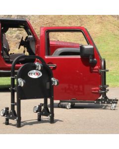 EZ 4X4  Door Holder Rolling Cart for 97-24 Jeep Wrangler & Gladiator