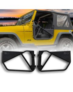 EZ 4X4 1997 0072 Phantom Aluminum Tube Doors for 97-06 Jeep Wrangler TJ