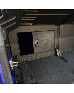 EZ 4X4 1907 0060 EZ-Rear Sliding Panel with Lock for 07-24 Jeep Wrangler JK & JL