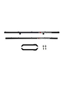 Exposed Racks  Crossbar Roof Rack for 07-18 Jeep Wrangler JK 2-Door Under Soft Top